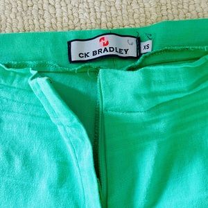 Lovely Lime stretch linen CK Bradley pants.